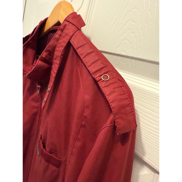 Member's Only Jacket, Burgandy, Men's Size 42 - Picture 3 of 7